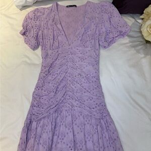 Zara Lilac Mini Dress